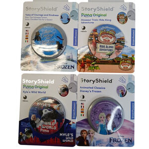 StoryPhones 4 PACK NEW Story Shields Disc Disney Headphones Storytelling SEALED